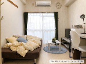 のマンスリーマンション・ウィークリーマンション「🐋エールマンスリー白島中町 403・1K(No.418060)」メイン画像