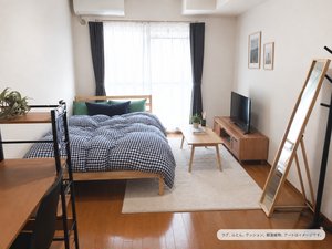 のマンスリーマンション・ウィークリーマンション「🐋エールマンスリー幟町　壱番館 203・１K(No.418065)」メイン画像
