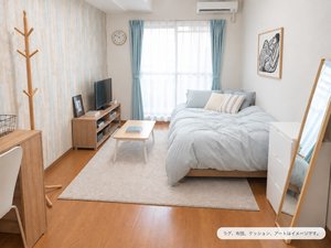 のマンスリーマンション・ウィークリーマンション「🐋エールマンスリー幟町　壱番館 302・１K(No.418066)」メイン画像