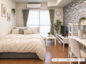 広島県のマンスリーマンション・ウィークリーマンション「🐋エールマンスリー幟町　壱番館 503・１K(No.418068)」メイン画像