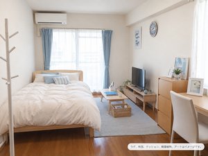 広島県のマンスリーマンション・ウィークリーマンション「🐋エールマンスリー幟町　壱番館 701・１K(No.418074)」メイン画像
