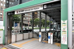 渡辺通駅・・・七隈線