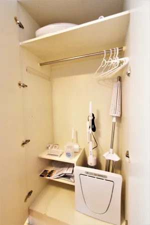 掃除機やコロコロなどもあり ハンガーもございます!