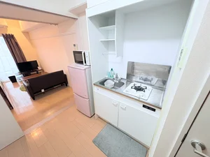 家電備え付なので、自由に使ってあたたかいご飯がその日から作れます！