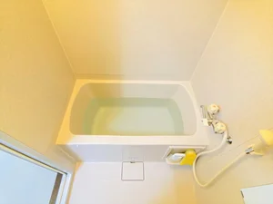 バストイレは別♪バスルームには風呂桶・風呂イス・風呂用洗剤・スポンジをご用意しておりますのでぜひご活用ください！