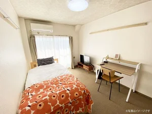 京王稲田堤駅（神奈川県）のマンスリーマンション・ウィークリーマンション「ユニオンマンスリー京王稲田堤２ 402 1R・シングル(No.428657)」メイン画像