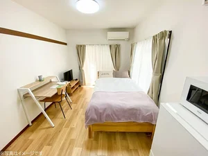 のマンスリーマンション・ウィークリーマンション「ユニオンマンスリー稲毛１ 103 1R・セミダブル(No.429130)」メイン画像