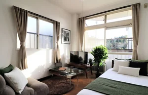 東広島市のマンスリーマンション・ウィークリーマンション「Kマンスリー西条農業高校南（広島大学南） 1K-【角部屋】(No.429214)」メイン画像