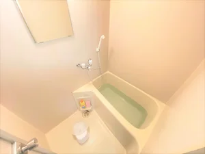 バストイレは別♪バスルームには風呂桶・風呂イス・風呂用洗剤・スポンジをご用意しておりますのでぜひご活用ください！