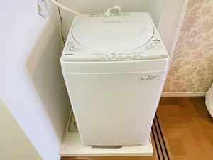 洗濯機は室内に設置しております♪入居後すぐにご利用が可能です(^^♪タオル1式分もご用意しております☆彡