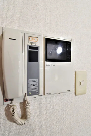 テレビモニターホン付き　本人確認可能！女性や法人様も安心な長期出張に向いている設備！