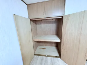 収納スペースも広く、長期滞在でも安心！！