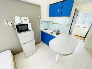 １口コンロ付♪スーパーで食材を買ってきたらすぐにお料理に取り掛かれます！