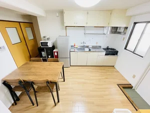 ２口コンロ付♪スーパーで食材を買ってきたらすぐにお料理に取り掛かれます！