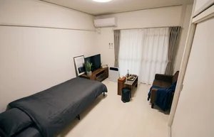 山陰のマンスリーマンション・ウィークリーマンション「Kマンスリー島根松江（大輪町）【禁煙・松江ウィークリーマンション・松江マンスリーマンション】 206・1DK-【中部屋】(No.442938)」メイン画像