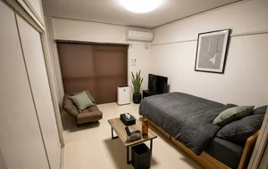 松江市のマンスリーマンション・ウィークリーマンション「Kマンスリー島根松江（大輪町）【禁煙・松江ウィークリーマンション・松江マンスリーマンション】 305・1DK-【中部屋】(No.442939)」メイン画像