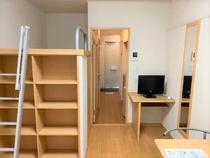 水道町駅（熊本県）のマンスリーマンション・ウィークリーマンション「レオパレスひご坪井 208(No.446332)」メイン画像