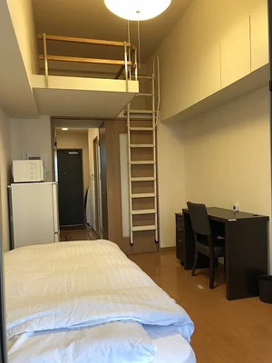 のマンスリーマンション・ウィークリーマンション「EC大阪・中之島南 (分譲タイプ・バストイレ別・ロフト付・床暖房・浴室乾燥機・オートロック) 407(No.451003)」メイン画像