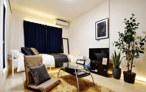 岡山のマンスリーマンション・ウィークリーマンション「Kマンスリー倉敷駅前【倉敷平成病院前】 201・1K-【角部屋】(No.465)」メイン画像