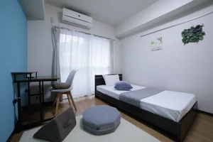 簡単にエクササイズが出来るアイテムを４つ設置◎（ジムテリア商品♪）