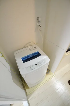 洗濯機は室内に設置しております♪洗濯用洗剤もご用意しておりますのでご入居してすぐにご利用が可能です(^^♪