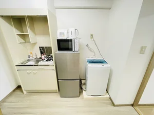 １口コンロ付♪スーパーで食材を買ってきたらすぐにお料理に取り掛かれます！