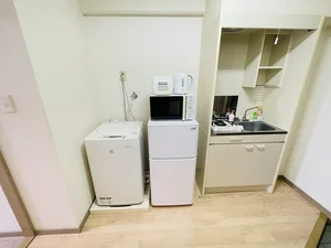 １口コンロ付♪スーパーで食材を買ってきたらすぐにお料理に取り掛かれます！