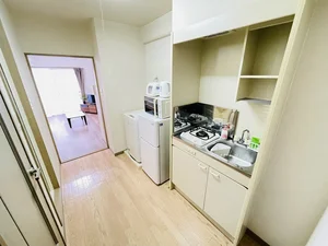 寝室とキッチンが別なので、料理をしても安心☆★