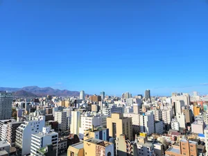 (お部屋からの眺望イメージ)すすきのにある屋上観覧車も見えます ※階数、号室により見え方は異なります。