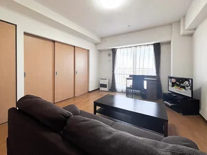 中島公園駅のウィークリーマンション「【複数室OK】札幌中心部 駅近タワーマンション／クラッセステイ 中島公園２《1LDK》 Fタイプ(No.468513)」メイン画像