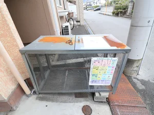敷地内ゴミ捨て場あり 時間のない朝もゴミ捨ても楽々♪