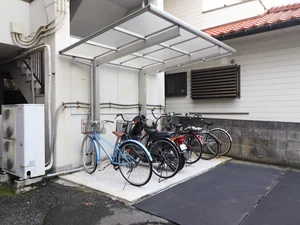 敷地内駐輪場 近場へのお出かけや通勤などに便利です。