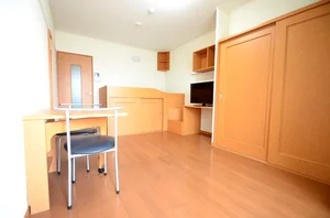 広島市佐伯区のマンスリーマンション・ウィークリーマンション「レオパレス天神面 206(No.472048)」メイン画像