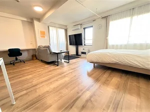 札幌の家具家電付きマンスリーマンション「Hokudaiステイ大通東【10F眺望】バスセンター前駅徒歩3分／大通駅徒歩5分 1002・1LDK【ダブル】(No.476147)」メイン画像