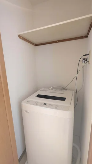 洗濯機完備です♪