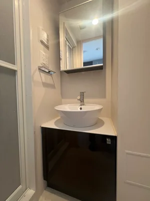 独立洗面台付き♪