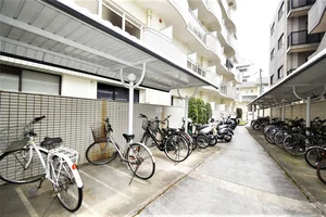 駐輪場あり！　近場へのお出かけや出勤時にも便利！