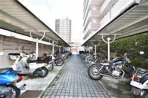 駐輪場あり！　近場へのお出かけや出勤時にも便利！