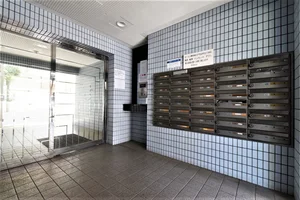 郵便ポストあり　郵便物の受け取りが可能！