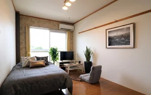 佐賀県のマンスリーマンション・ウィークリーマンション「Kマンスリー佐賀大学前（208号線前） 203・1K-203(No.481180)」メイン画像