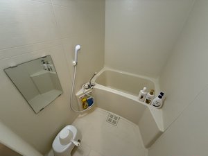 シャンプー・リンス・ボディソープ・風呂用洗剤・スポンジをご用意しておりますのでぜひご活用ください!岐阜各務ヶ原市ウィークリーマンションでは7日以上から利用可能★