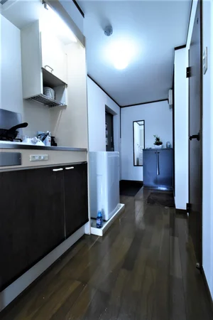 調理器具や食器類などもあり手作り料理で栄養面を踏まえた長期滞在へ! 調理器具や食器類などあります!