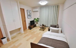 岐阜県のマンスリーマンション・ウィークリーマンション「Kマンスリーイオンモール各務原南【禁煙・岐阜各務原ウィークリーマンション】 B棟101・1F・【角部屋】(No.482207)」メイン画像