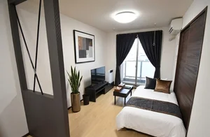 可児駅・新可児駅のマンスリーマンション・ウィークリーマンション「Kマンスリー岐阜可児今渡【美濃加茂可児ウィークリーマンション・禁煙】 A棟102・1LDK・【中部屋】(No.482208)」メイン画像