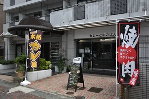 カレーと牛ごはん8点9