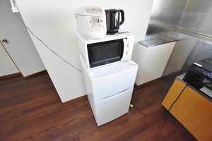 冷蔵庫も完備なので自炊や料理に最適♪長期の出張にお勧め★岐阜可児ウィークリーマンションの人気物件♪【格安】