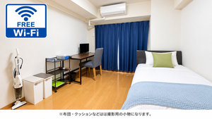 のマンスリーマンション・ウィークリーマンション「📣お値引き🈹キャンペーン✨Wi-Fi🛜無料✨禁煙🚭	セミダブル🛌SステイPS神戸三宮🛁バストイレセパレート🚽(No.483050)」メイン画像