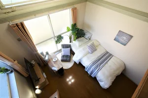天井高　快適な家具家電付き部屋！