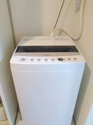 洗濯機も完備♪