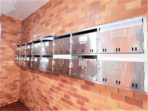 集合ポストあり 郵送物などの受け取り可能!